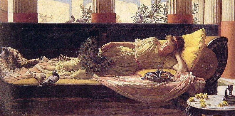 John William Waterhouse Dolce far Niente Spain oil painting art